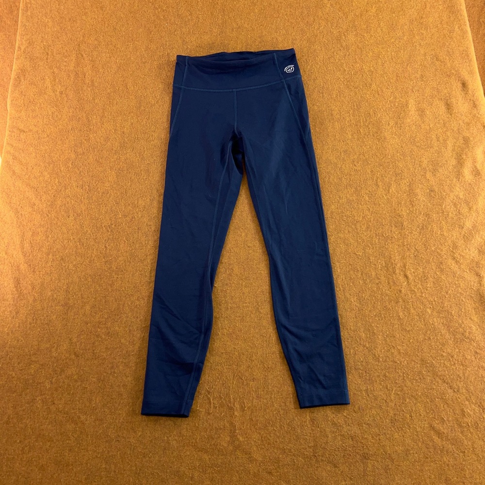 Allbirds Women Small Navy Blue Merino Wool Tencel Natural Leggings New